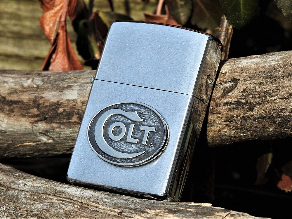 Zippo Lighter – Colt Firearms – Emblem – Colt’s Manufacturing Company – 200C 617