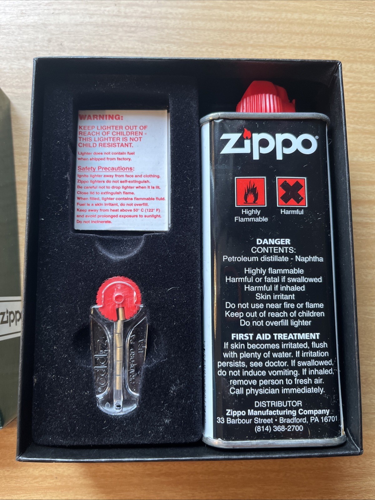 Vintage Zippo Kit