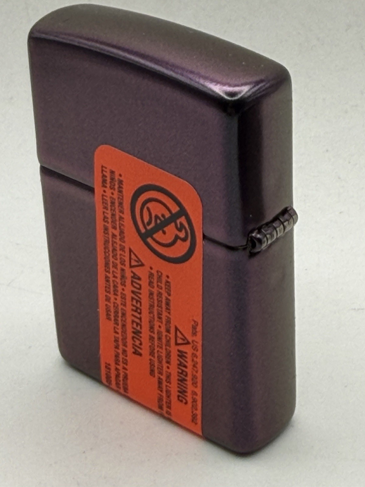 2025 Case XX Cutlery Zippo Car Design Iridescent Matte Zippo Lighter New 49146