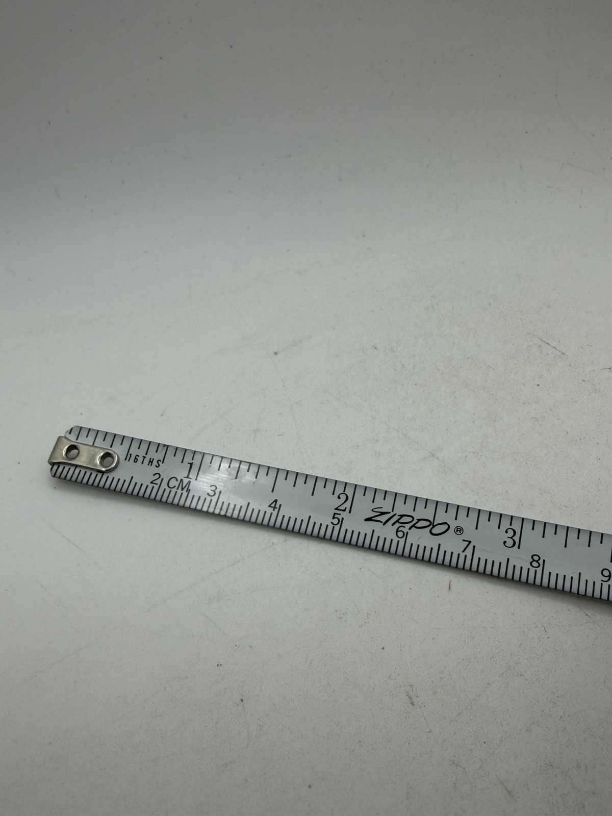 Vintage General Cable Advertising Chrome Zippo Rule Tape Measure New B23