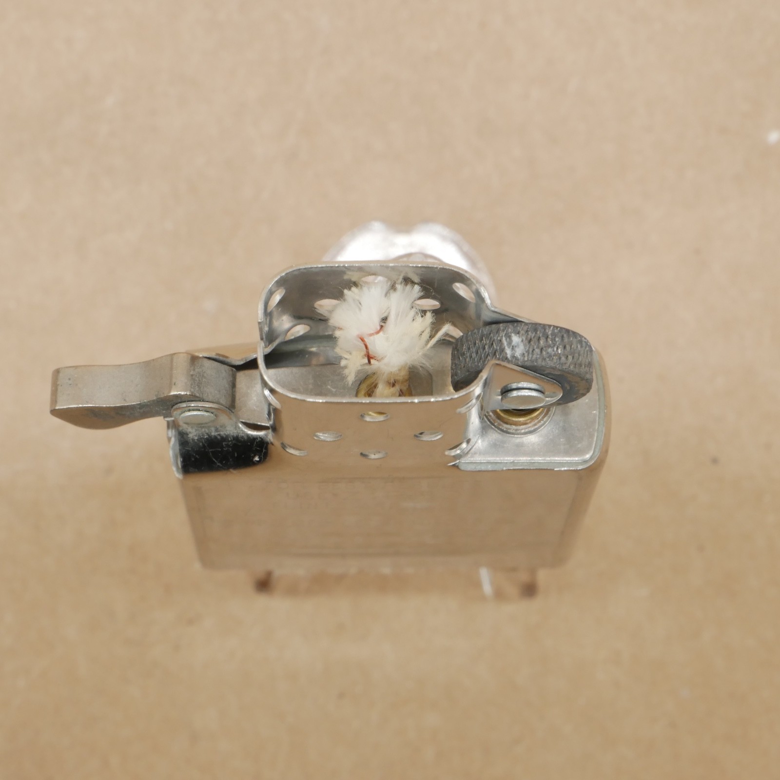 Rare Zippo CIA Central Intelligence Agency Lighter in Plastic Case