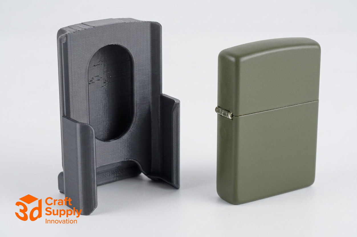 Belt Loop Holster Holder for Zippo Lighter Heavy Duty Composite Plastic Clip