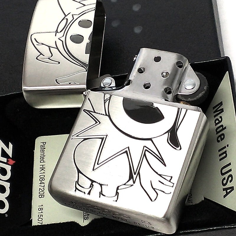 Zippo Lighter Shin Megami Tensei V Jack Frost Silver Regular Case Japan New F/S