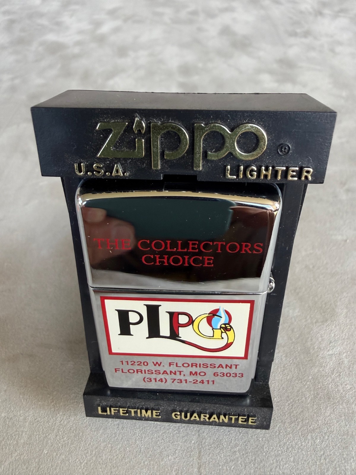 New, never fired 1997 Zippo Lighter Real or Repro/PLPG The Collectors Choice