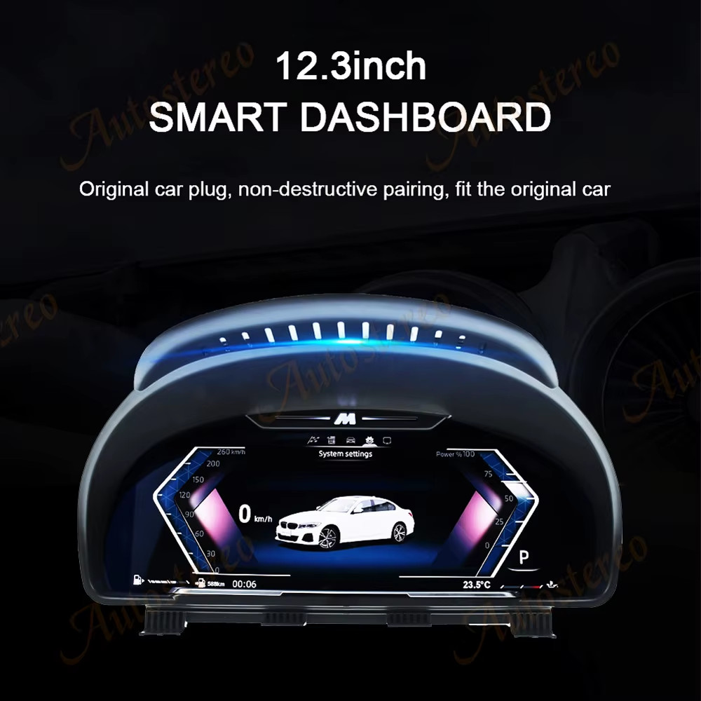 M Sport Virtual Cockpit Digital Cluster Car Odometer Screen For BMW 5GT F07 5 F1