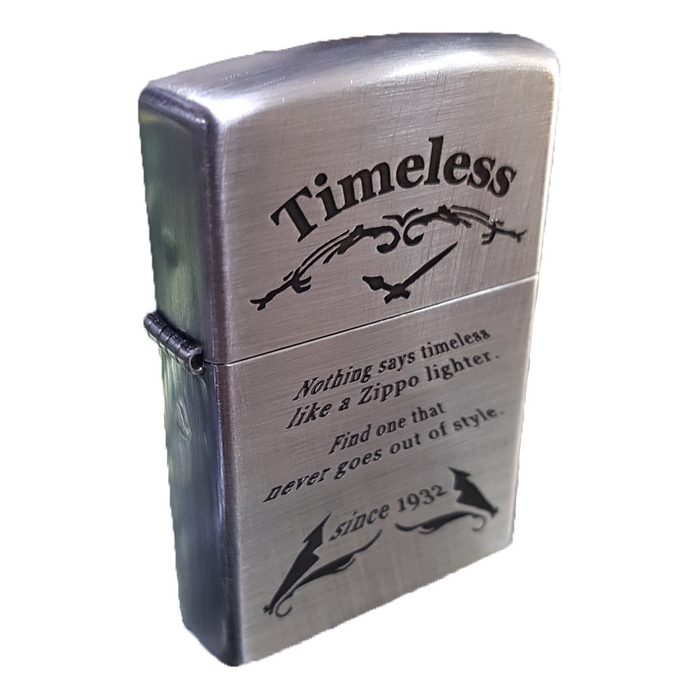 Zippo Timeless SV Lighter Genuine Original Packing 6 Flints set GIFT