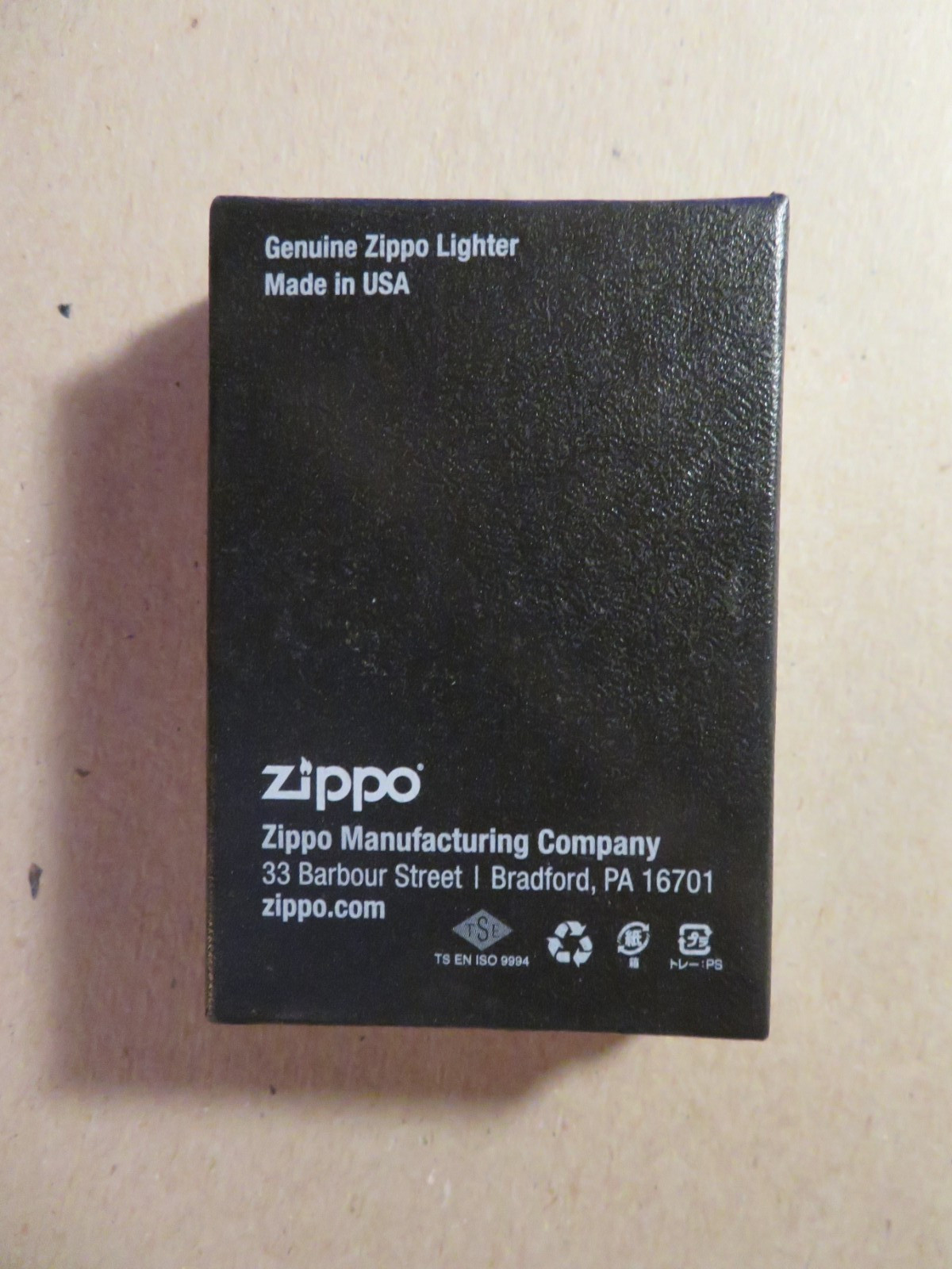 ZIPPO LIGHTER NEW A Week’s Trial, Then-All The While GIFT BOX ONLY 1941 Replica