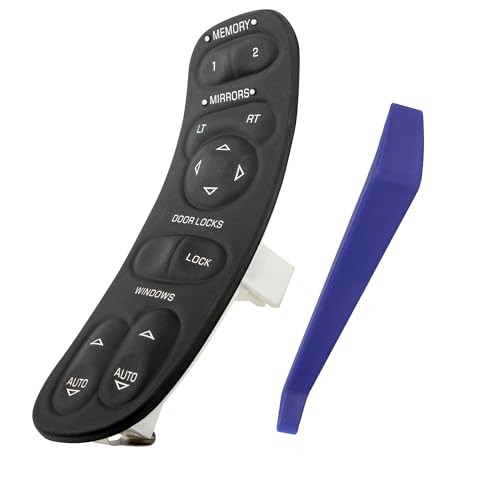 Front Left Driver Side Window Switch – Compatible with 1997-2004 Chevrolet