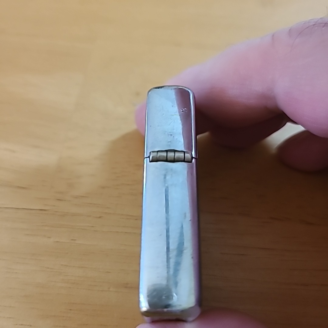 1958 Zippo Advertising Lighter Gyroscope Armillary Sperry