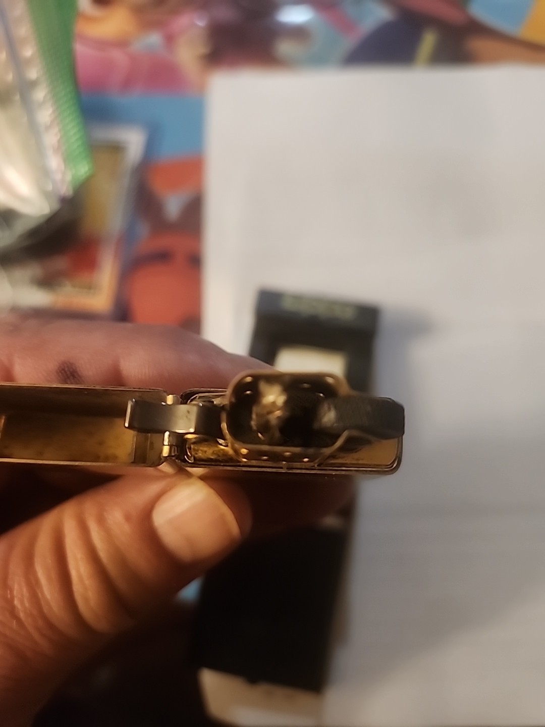 Vintage ZIPPO Hawaiian Islands SOLID BRASS Lighter with Box 1932 – 1985 NICE