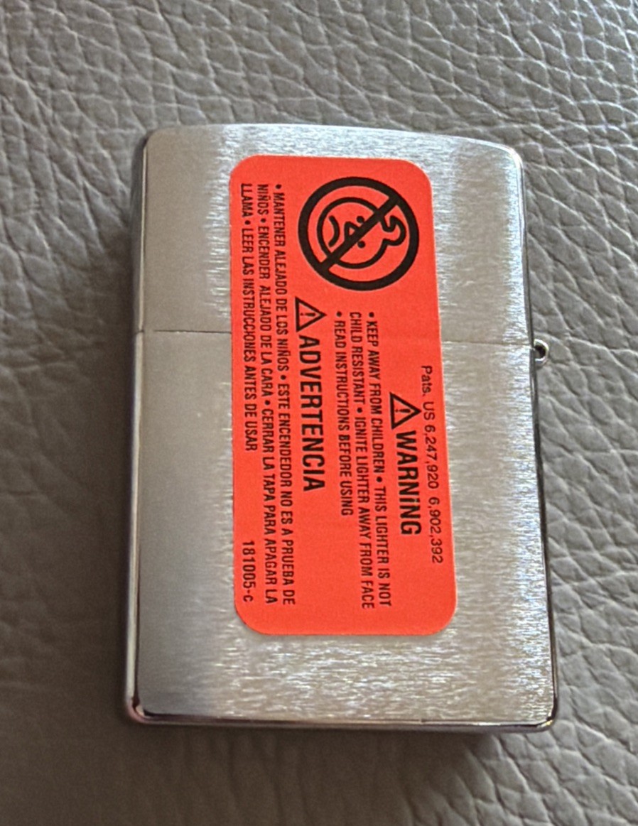 Unused Zippo Allegiance American Flag Bald Eagle Patriotic Lighter Collectible