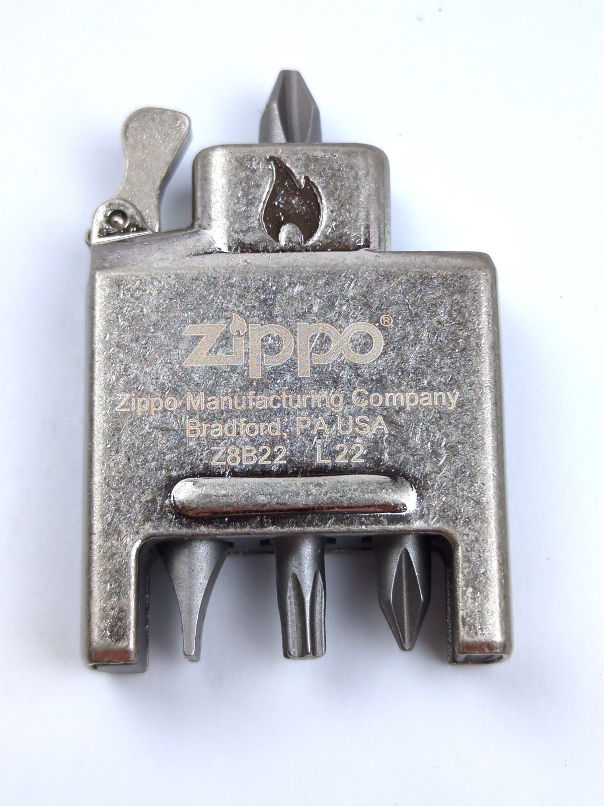 6pk Zippo BIT SAFE 4-in-1 Magnetic SCREWDRIVER Bit Lighter Insert, 65701 – NEW!