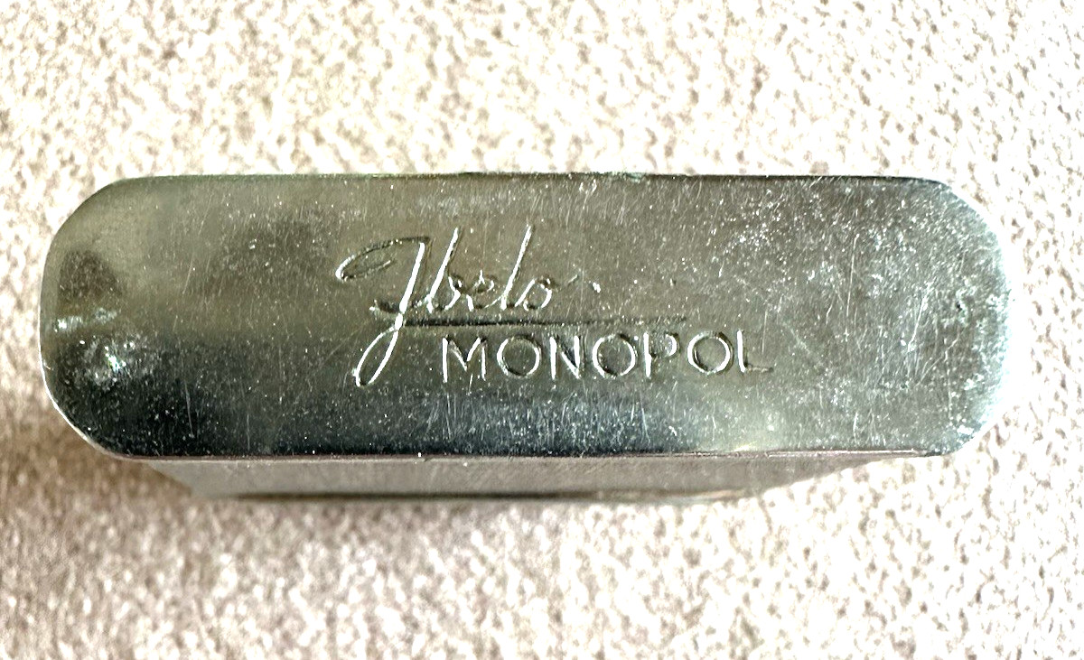 MILITARY IBELO MONOPOL CIGARETTE LIGHTER USS GENERAL H. W. BUTNER TAP 113
