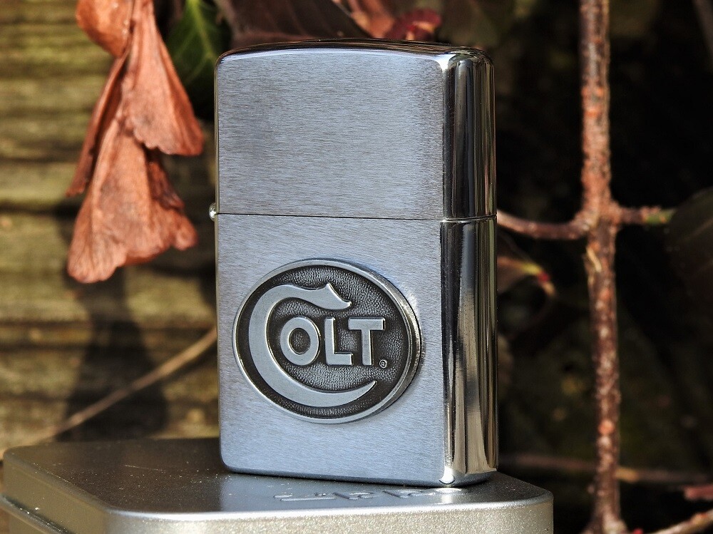 Zippo Lighter – Colt Firearms – Emblem – Colt’s Manufacturing Company – 200C 617
