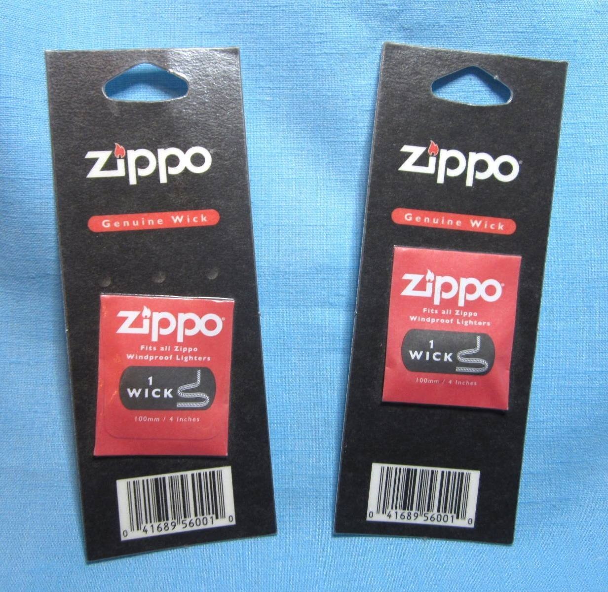 2x Replacement WICK Genuine Zippo Lighter Wick for Zippo & other lighters NEW!