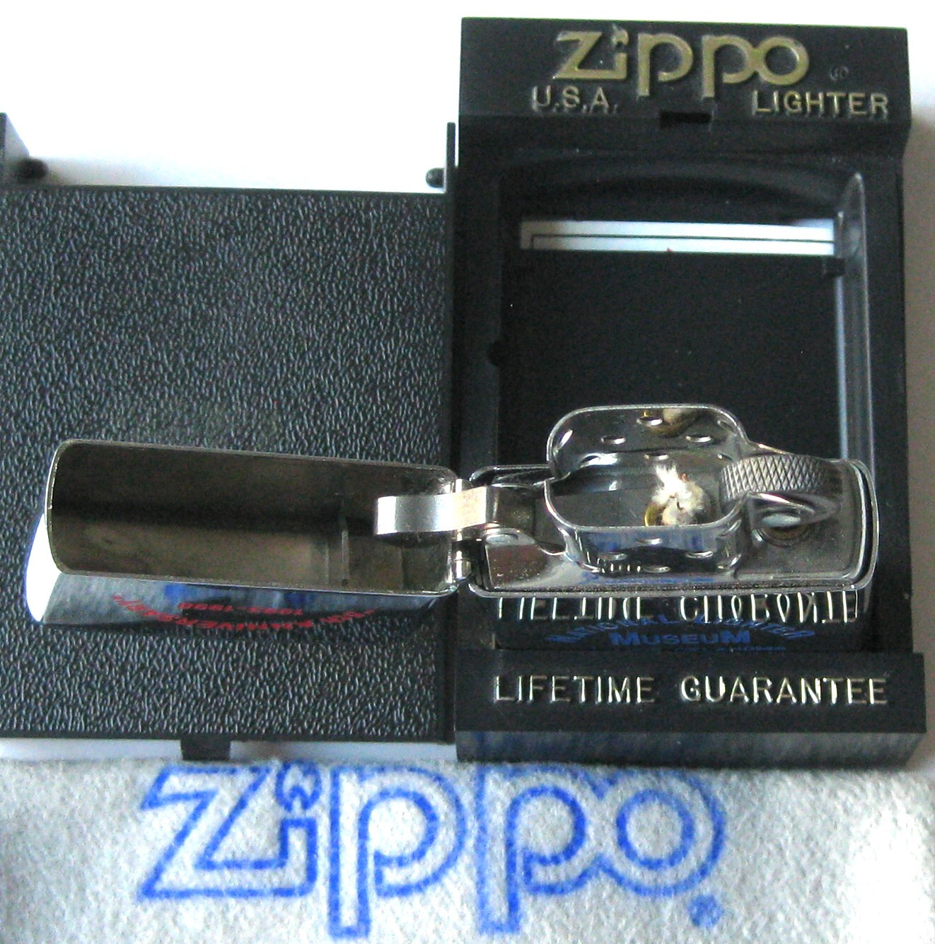 ZIPPO PREVIOUSLY COLLECTED Not Used NATIONAL LIGHTER MUSEUM Lighter 5TH Guthrie