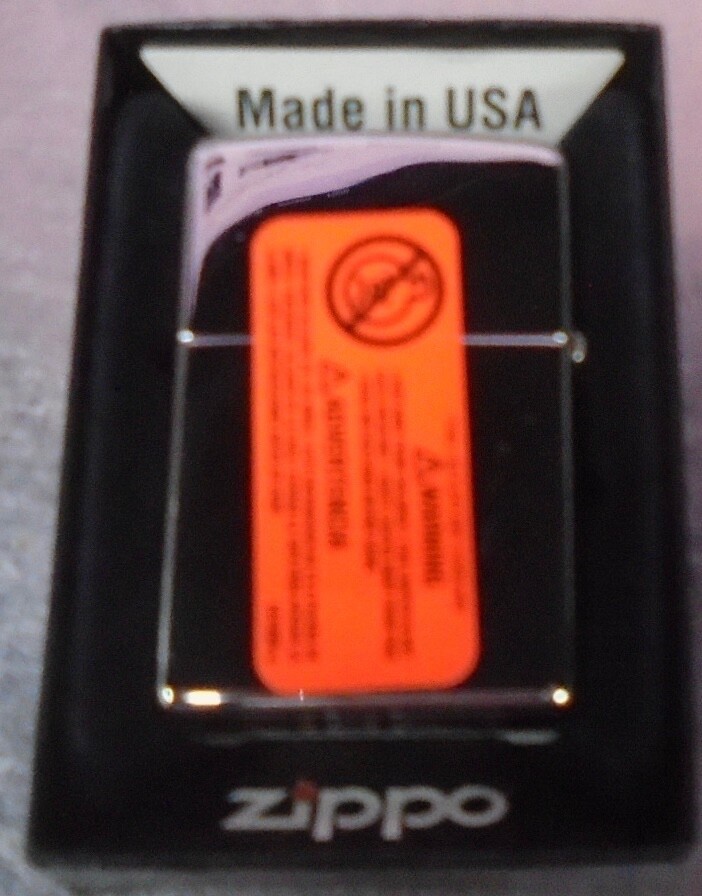 Zippo 28291 High Polish with Flag and Dog Tags Original Box with Tags March 2012