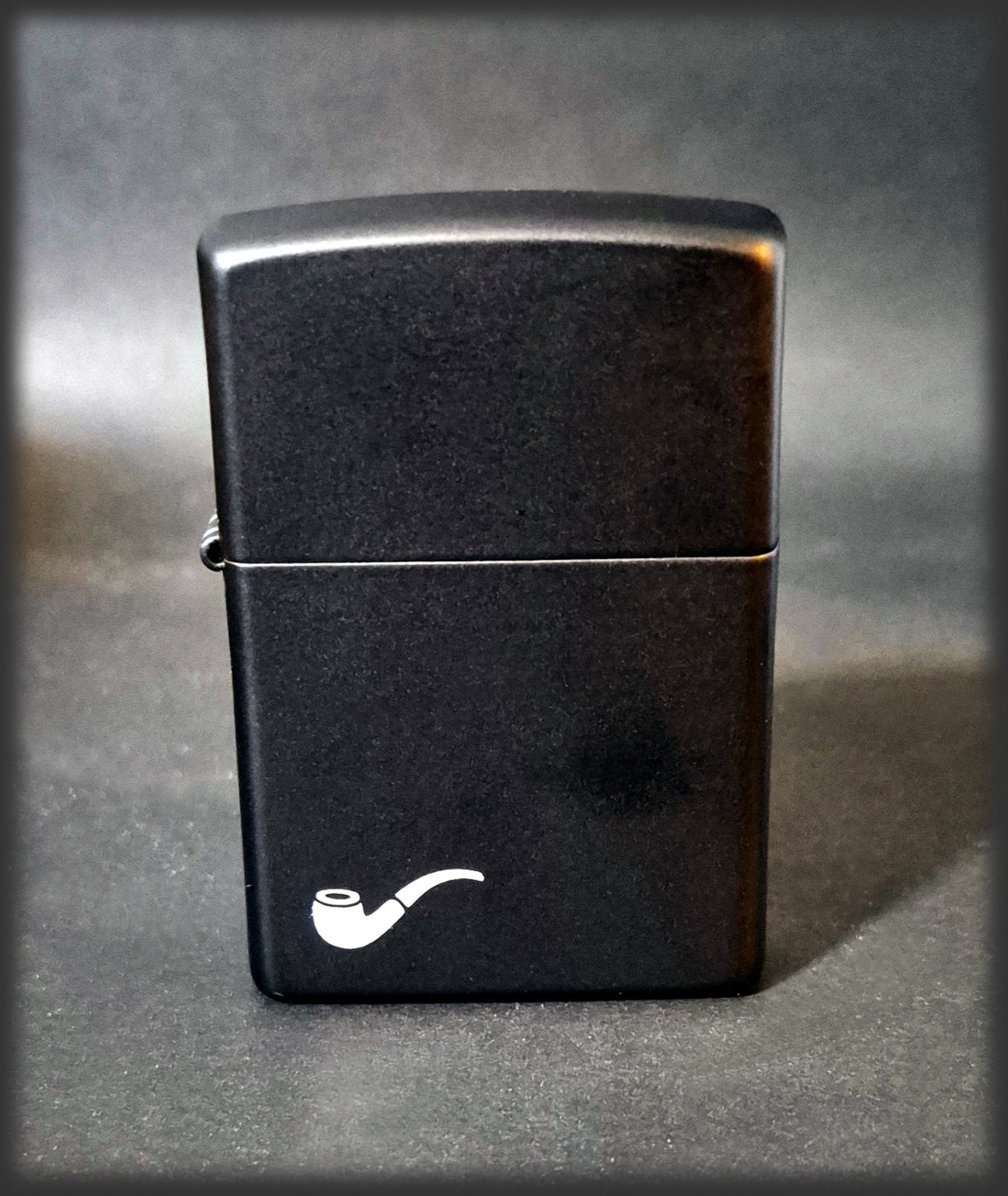 Zippo Black Matte Pipe Lighter | Custom Engraved | Lifetime Guarantee