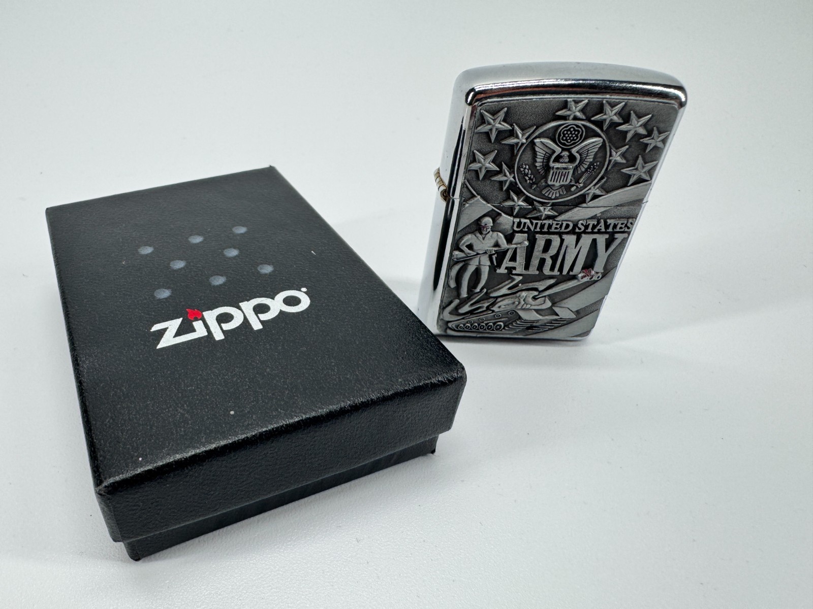 Zippo United States Army Afghanistan RS Windproof Lighter A15 Jan 2015 USA