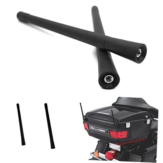2 Pack 7 inch Antenna Mast for Harley Davidson Touring Models(Road Glide