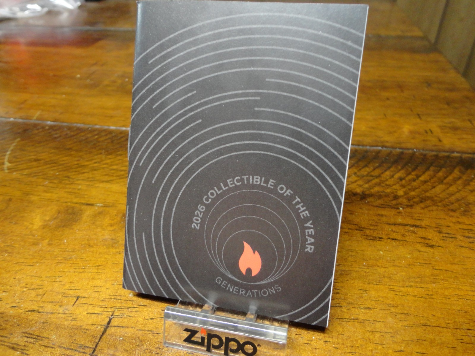 GENERATIONS COLLECTIBLE OF THE YEAR ARMOR BLACK ICE ZIPPO LIGHTER 5000 MADE 2026