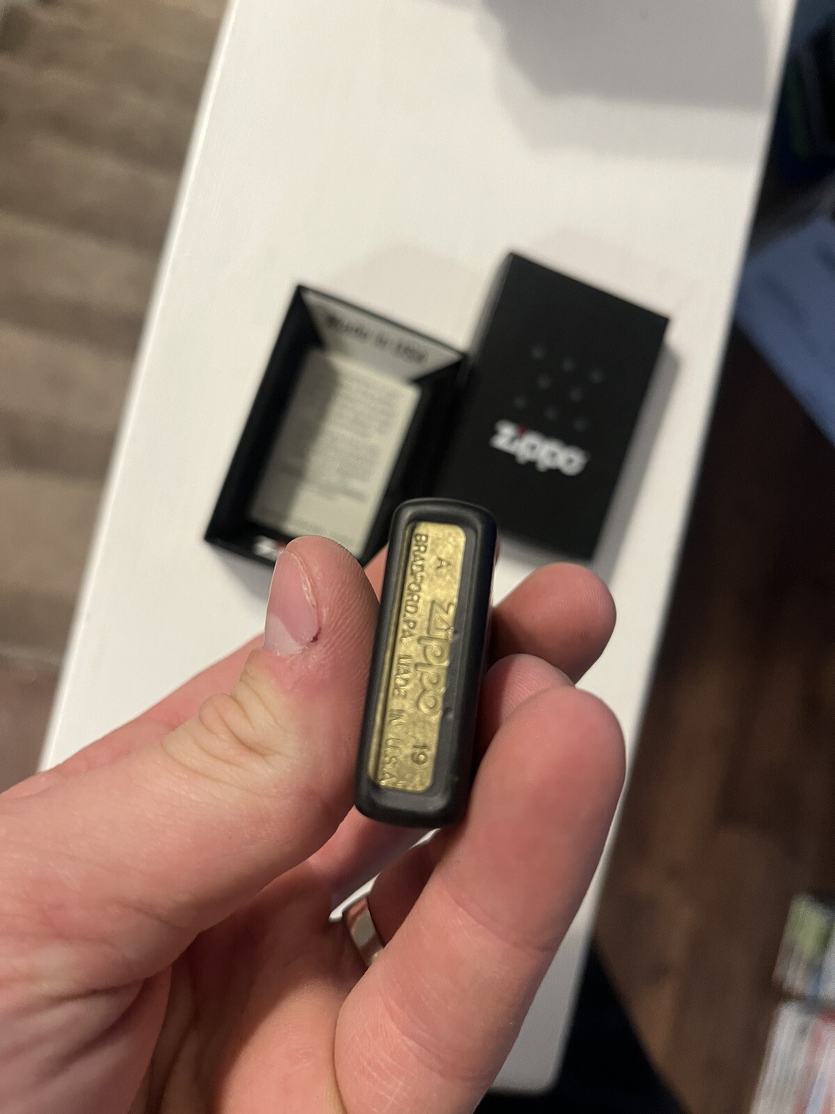 Very Rare Snap On King Wrench Zippo 218 With Box