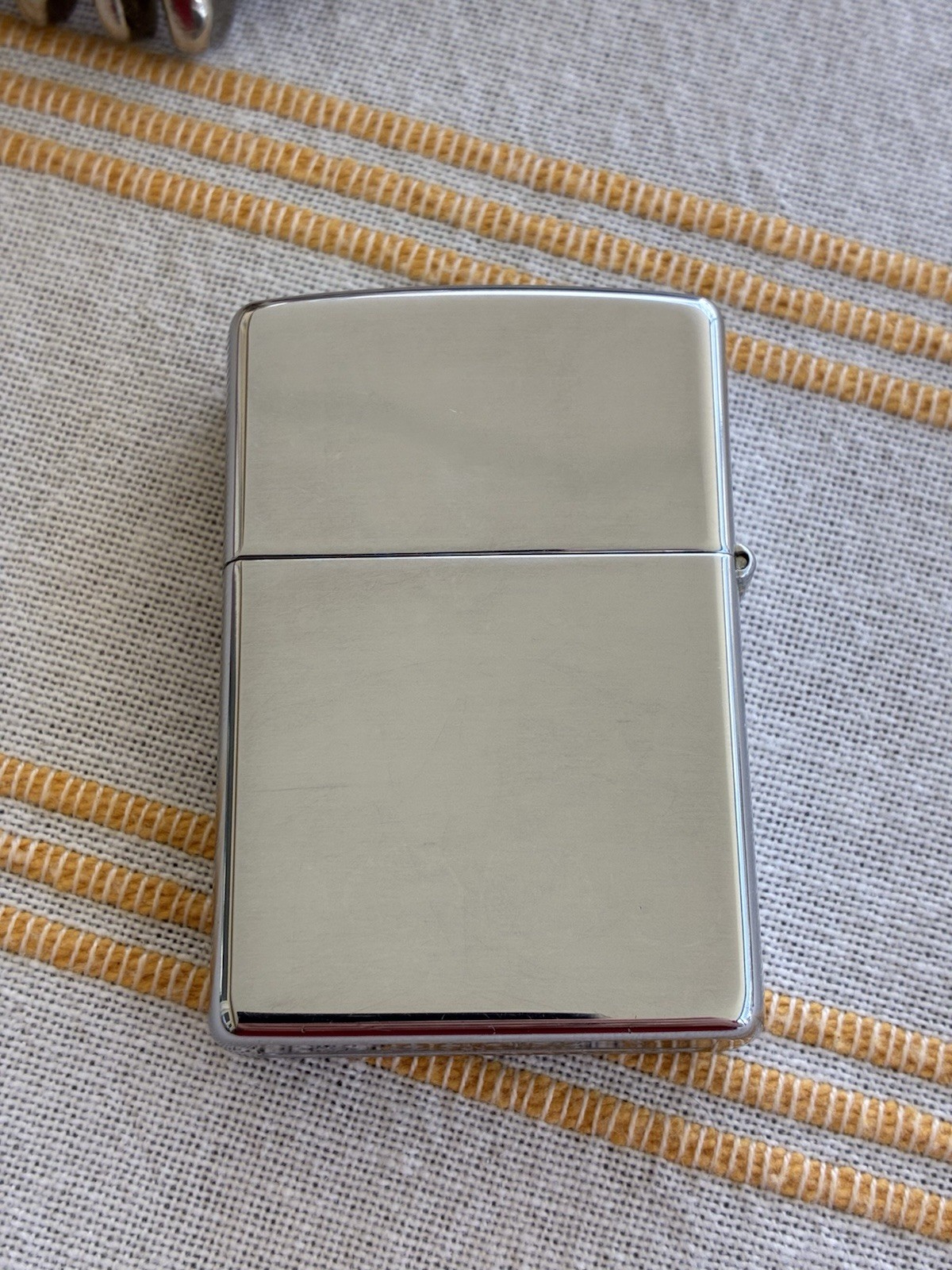 Vintage 2007 Fender Guitar 1957-58 Catalog Chrome Zippo Lighter