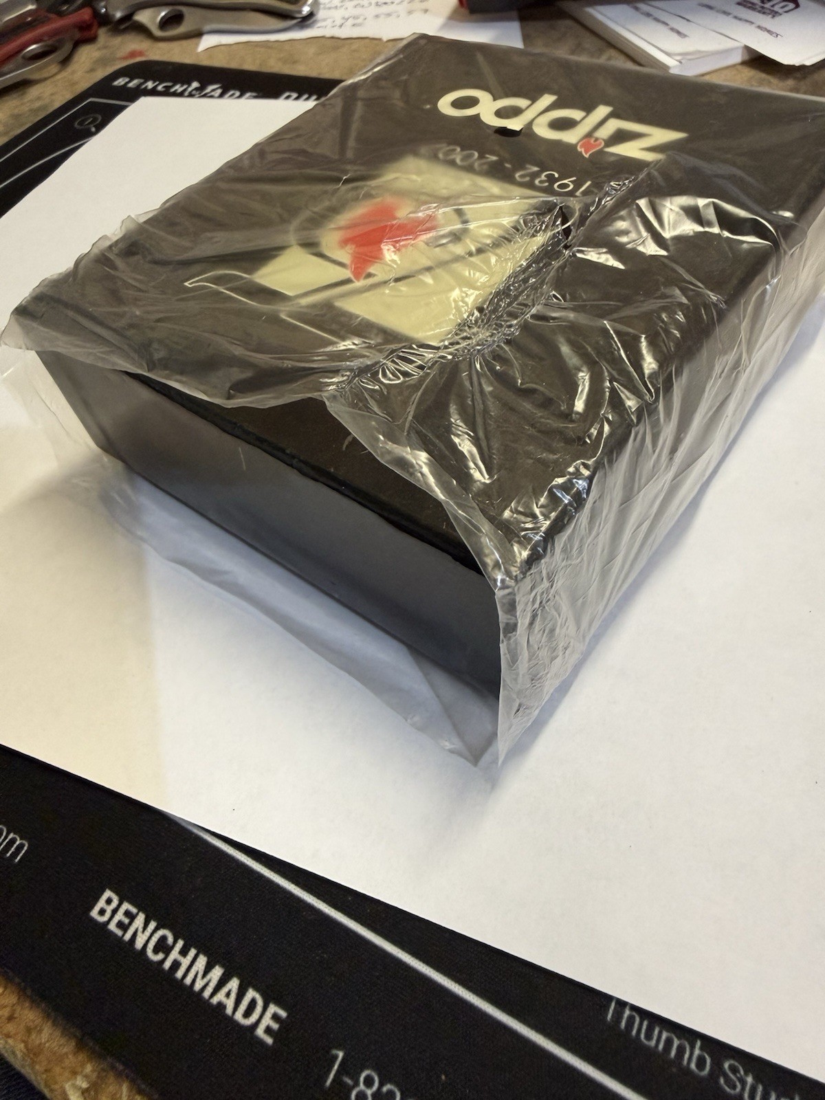 Zippo 75th Anniversary Lighter 1932-2007 NEW MIB A-07 Unfired Complete
