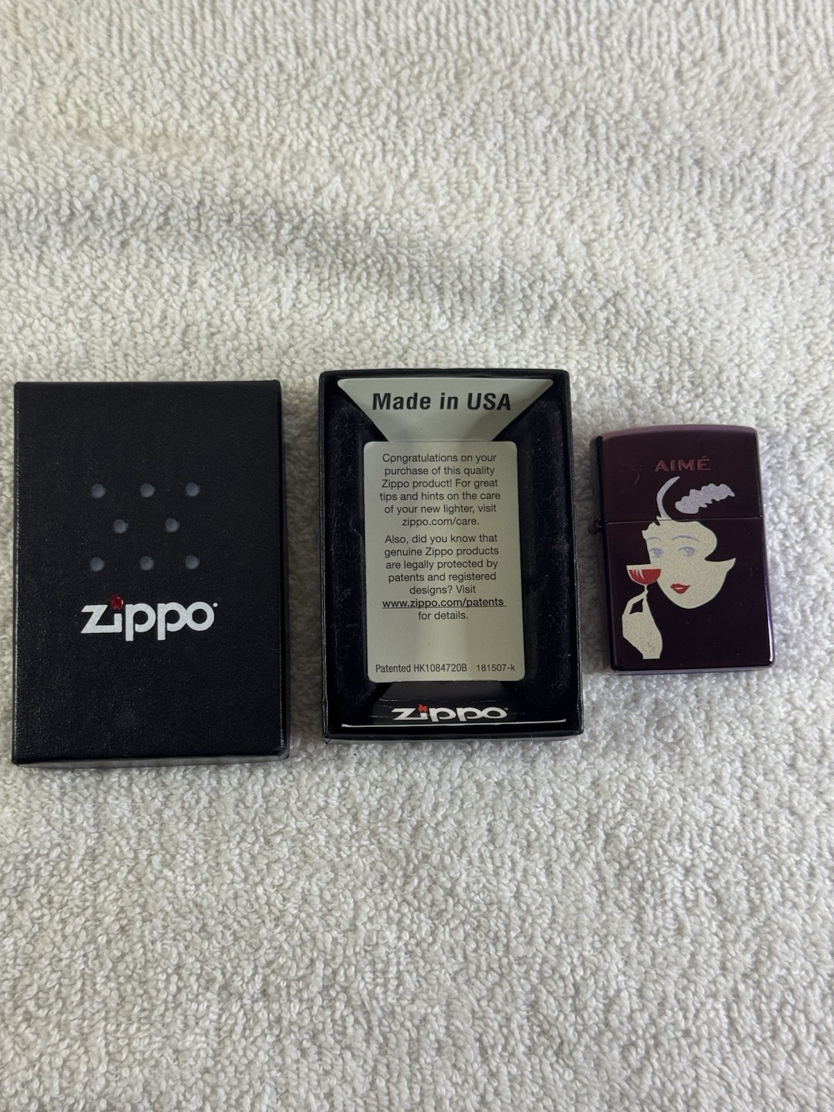 Aime Leon Dore Martini Graphic Zippo Lighter