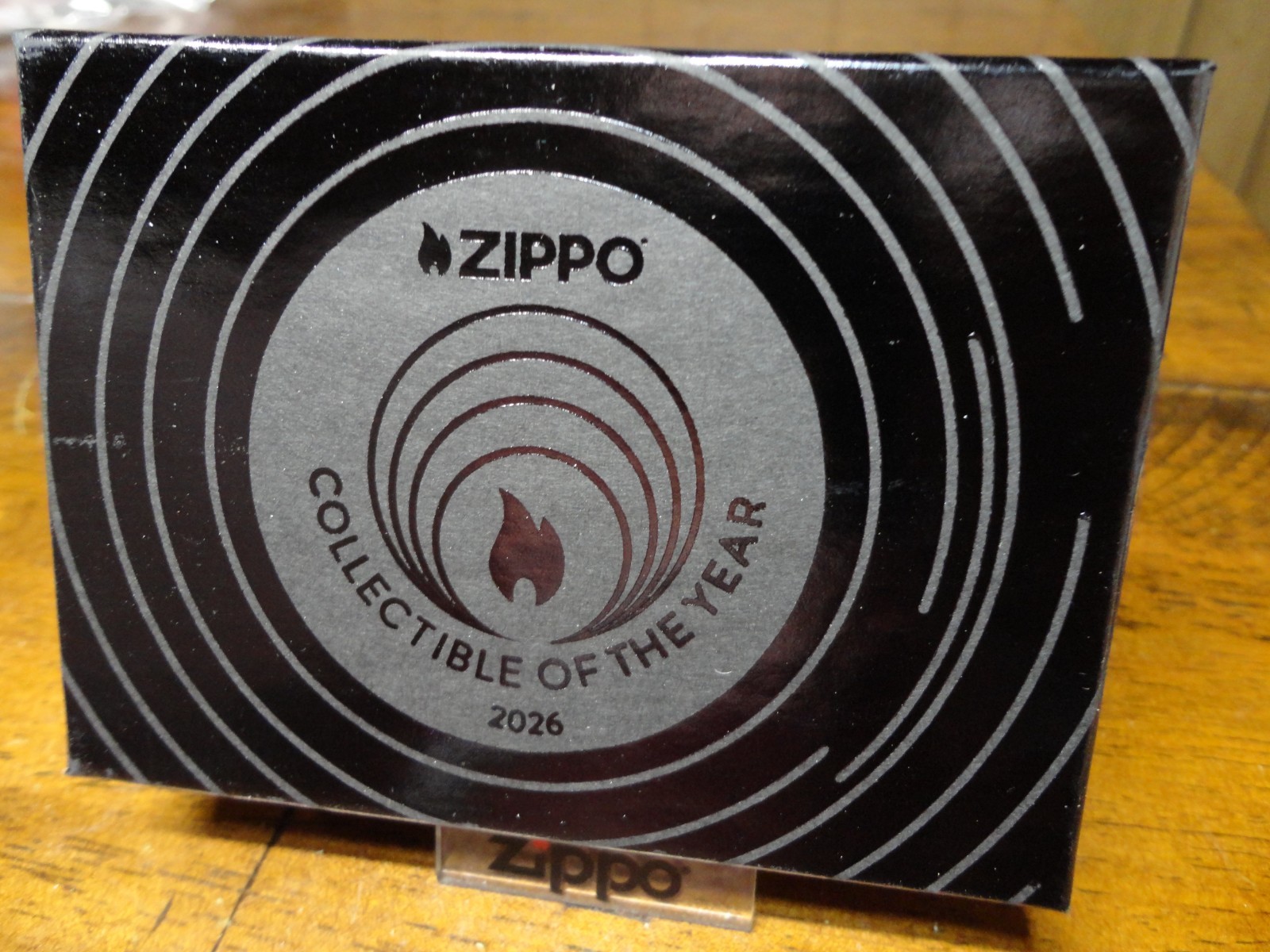 GENERATIONS COLLECTIBLE OF THE YEAR ARMOR BLACK ICE ZIPPO LIGHTER 5000 MADE 2026