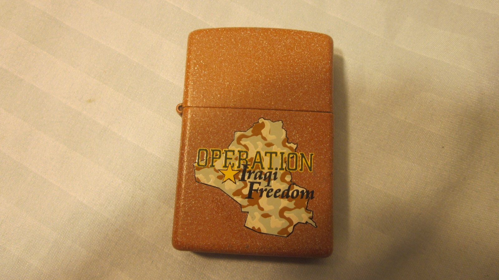 Vintage ZIPPO I – 03 / 2003 / Made in U.S.A. *OPERATION Iraqi Freedom*