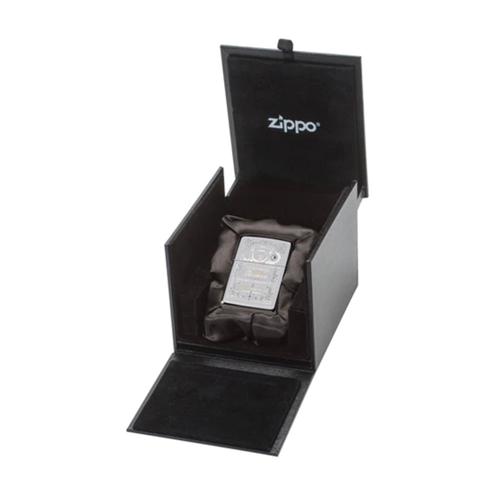 Zippo lighter 2022 Pipe 40th Anniversary 1000 Limited/ Version #02 Armor Chrome