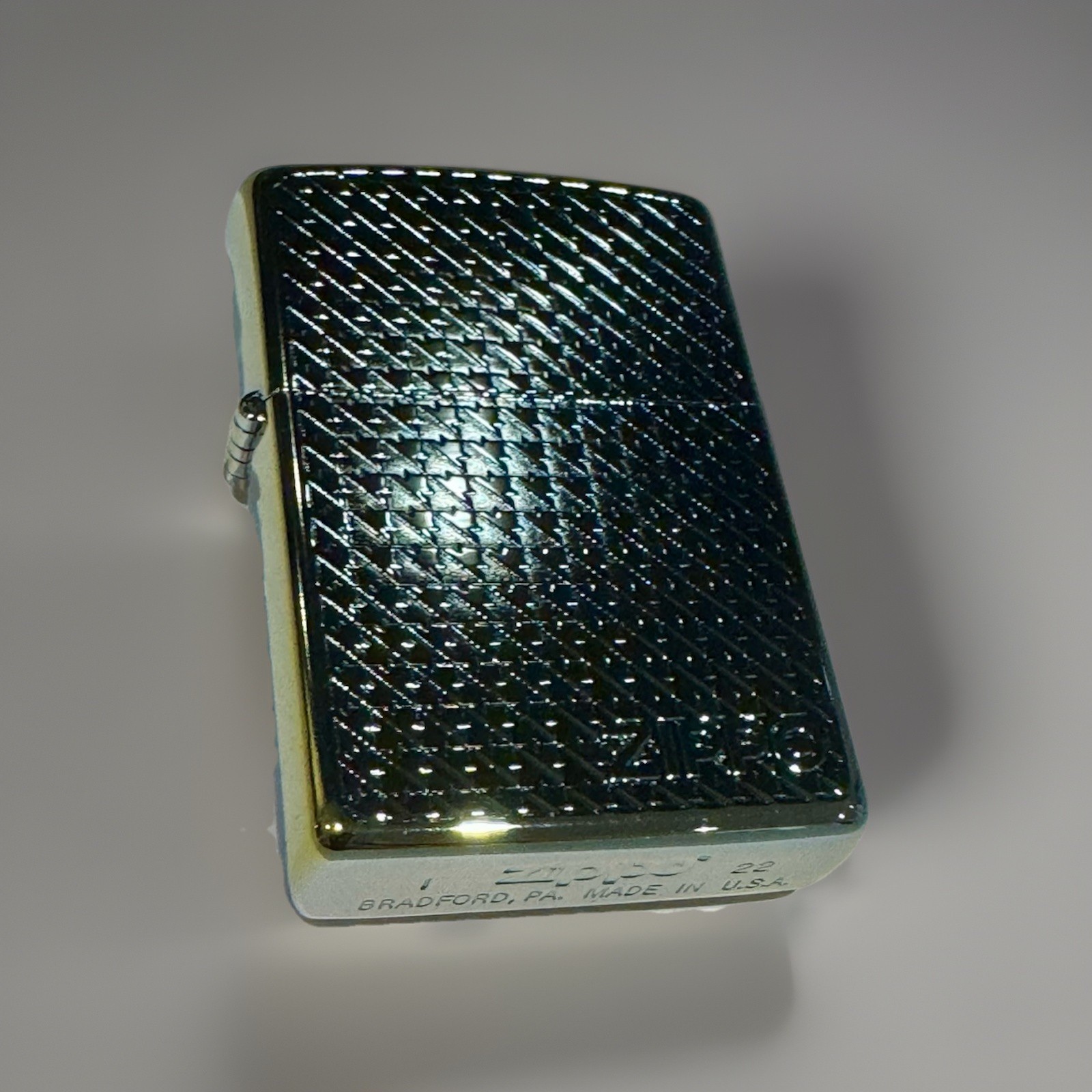 USA Zippo Logo Titanium 5-Sided Lighter New Gift Free Shipping