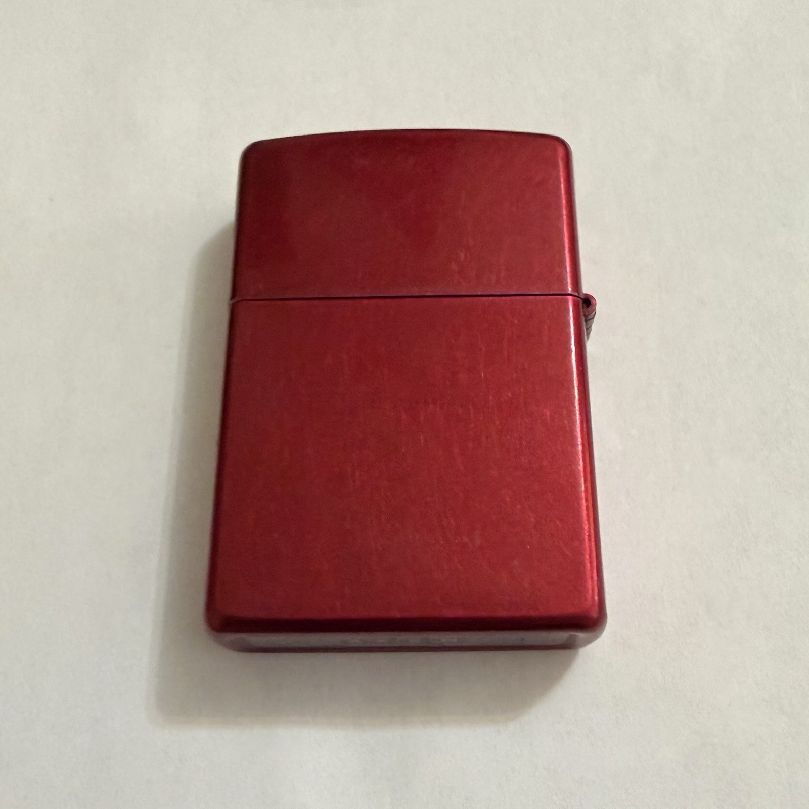 CHEVY BOWTIE ZIPPO Candy Apple Red/Black Refillable Windproof Lighter Chevrolet