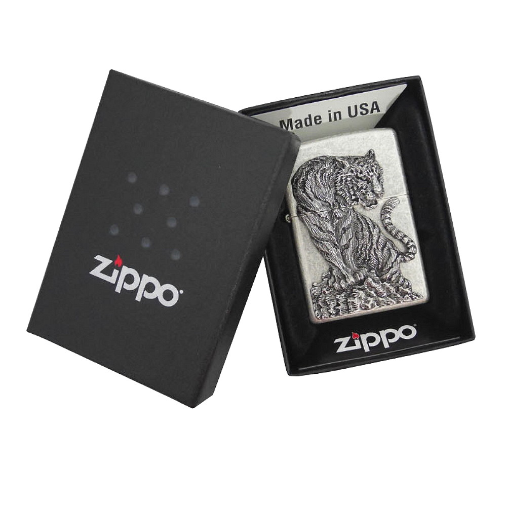 Zippo Hunter SI Lighters Genuine Org Packing 6 Flints set Free GIFT- FREE Shippi