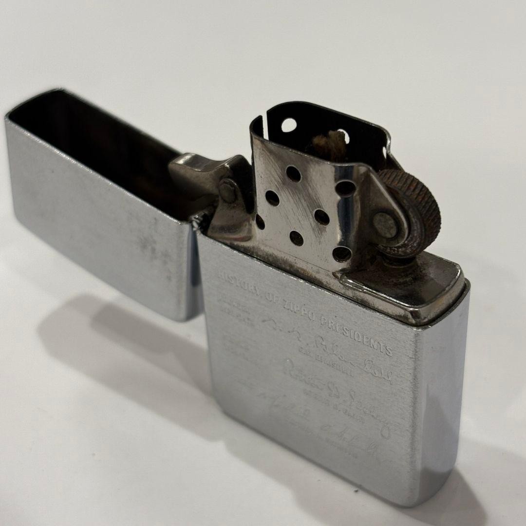 Zippo Silver Italic Logo