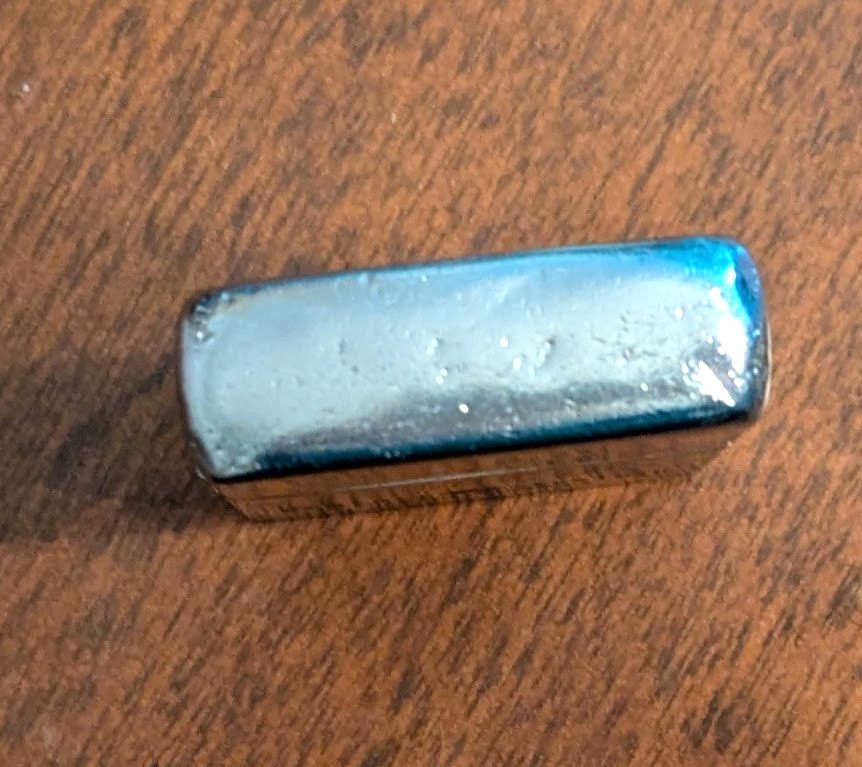 Vintage Zippo Lighter, General Electric „Fused Quartz“, 1960, Used