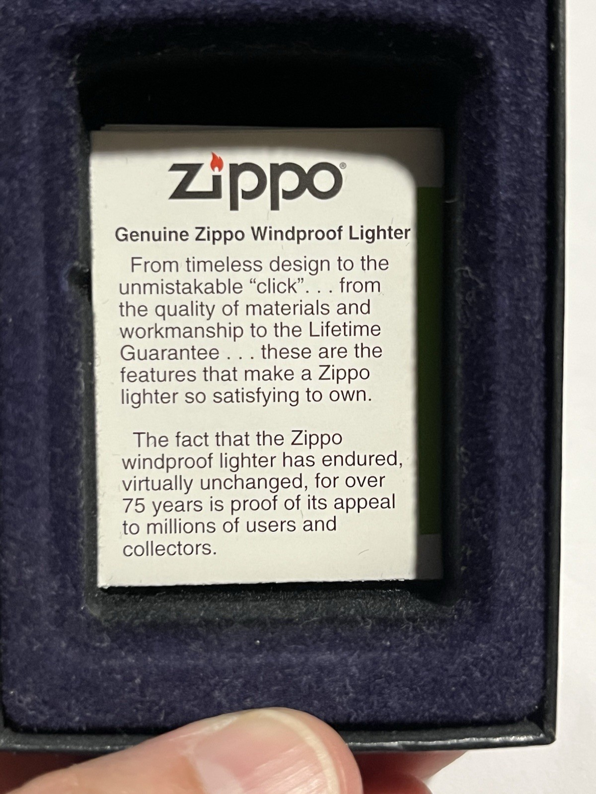 2007 ZIPPO Skydiver Lighter #24348 NEW Unused w/ Box