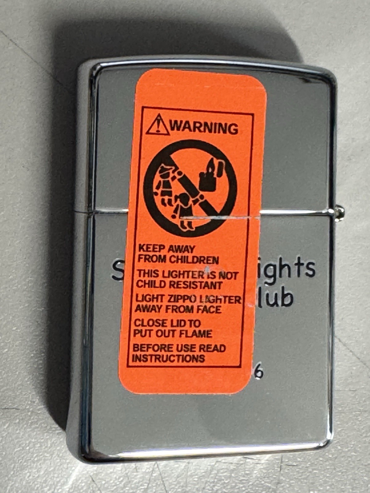 ZIPPO 2004 SLLC SWAP MEET LIMITED ED. 1/100 CHROME LIGHTER SEALED IN BOX G16