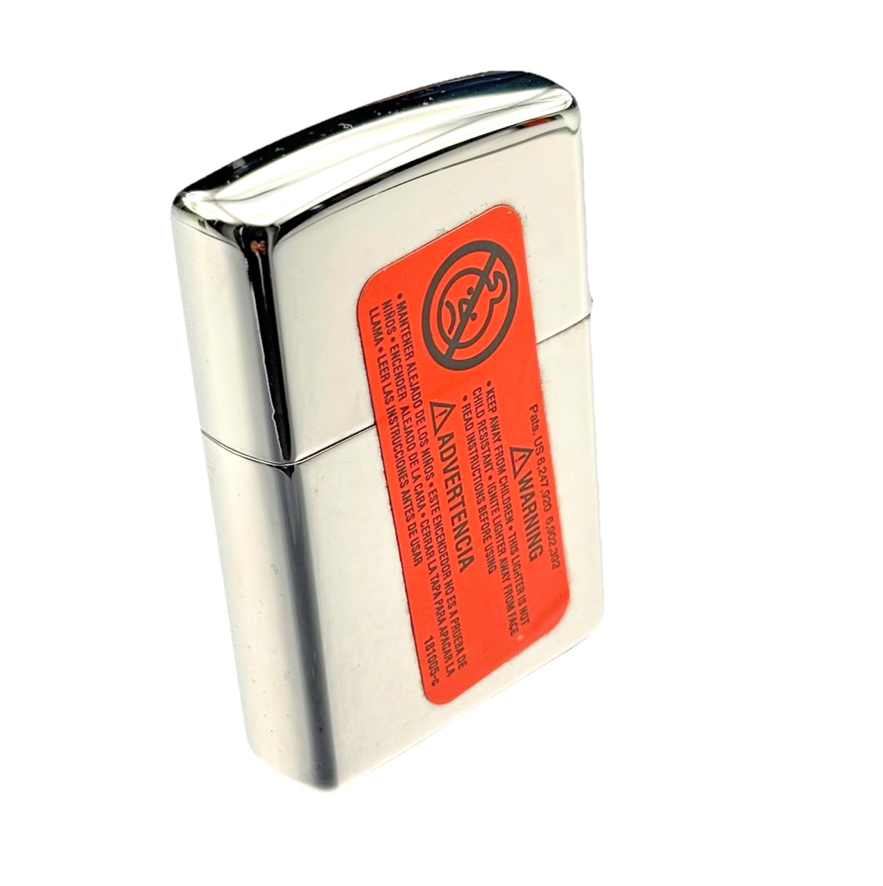 Zippo High Polish Chrome Guinness Harp Lighter 29648 New Unfired Safety Seal