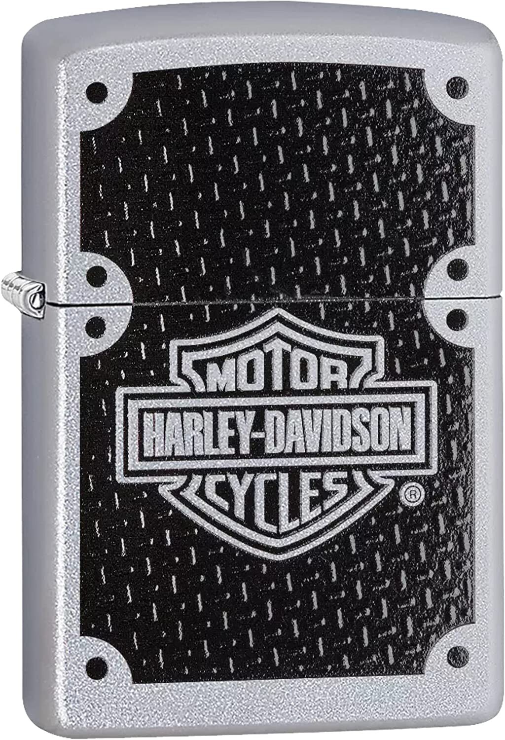 Zippo Harley-Davidson Logo Satin Chrome 24025