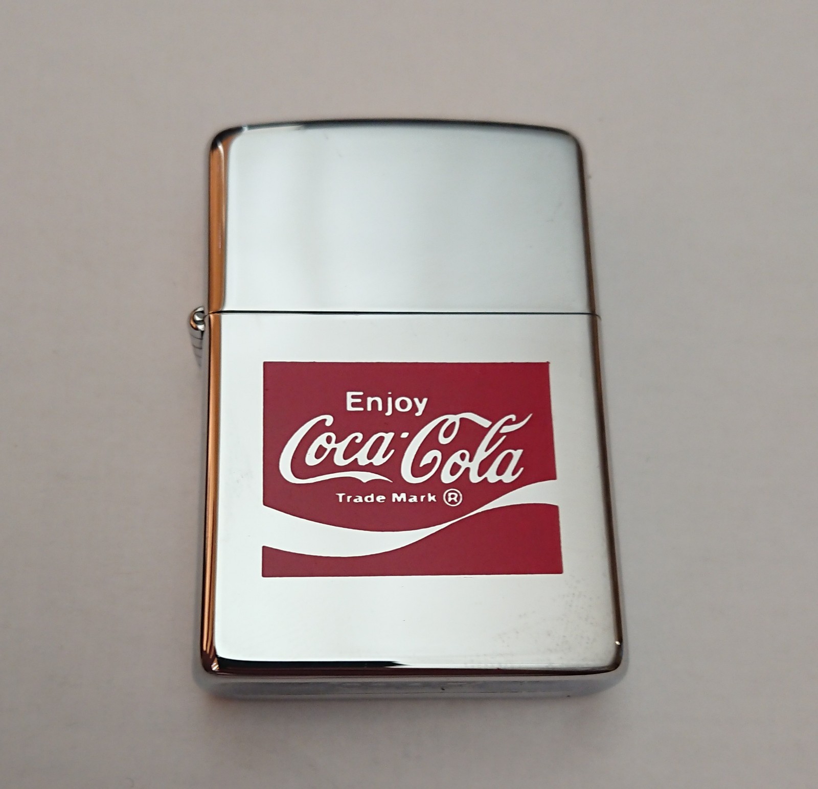 Coca Cola Zippo Lighter New Old Stock, c. 1990, Unstruck, Ultra Cool Vintage 90s