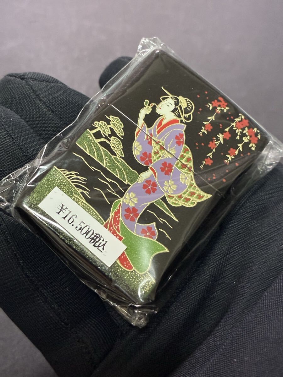Zippo Windy Kimono Gold Maki e Lacquer Special Processing Rare Model Made i