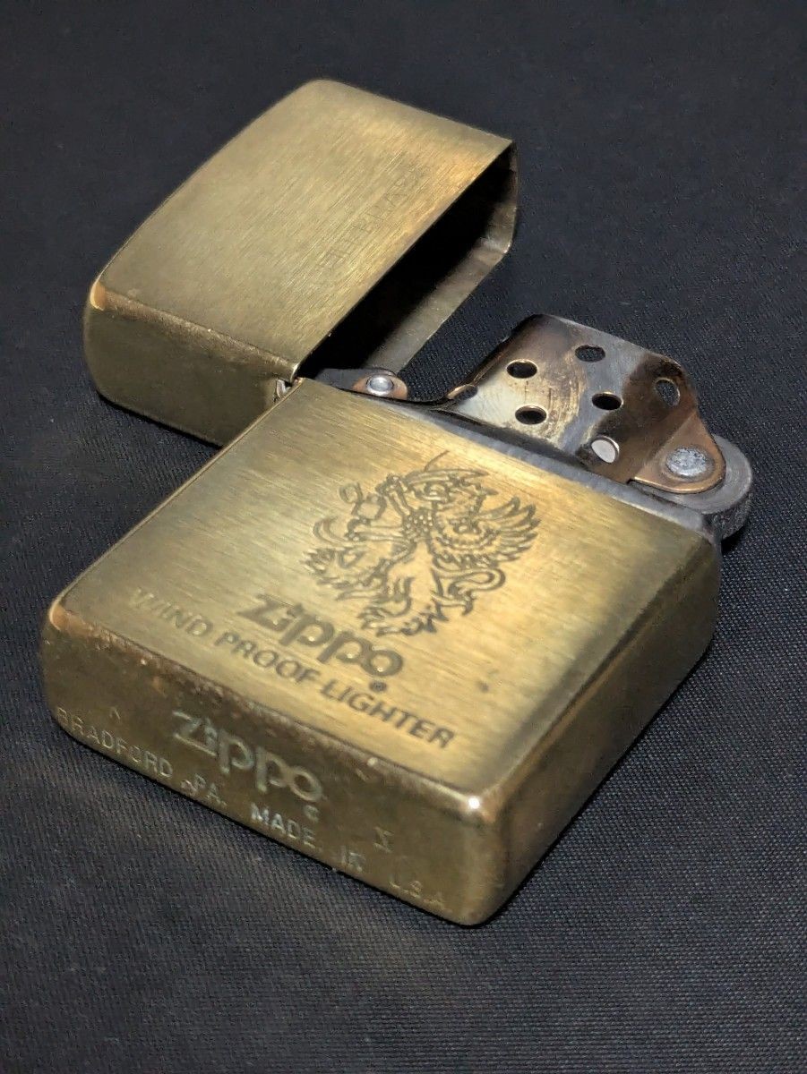 ZIPPO Solid Brass