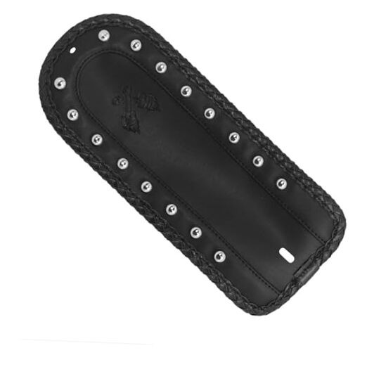Motorcycle Rear fenders Bib Vinyl PU Leather 2018-2020 Vinyl Leather with Rivet