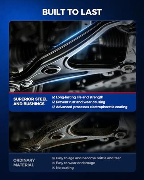 Front Upper Control Arm w/Ball Joint Compatible with 2005-2010 F 4CAK3400/520