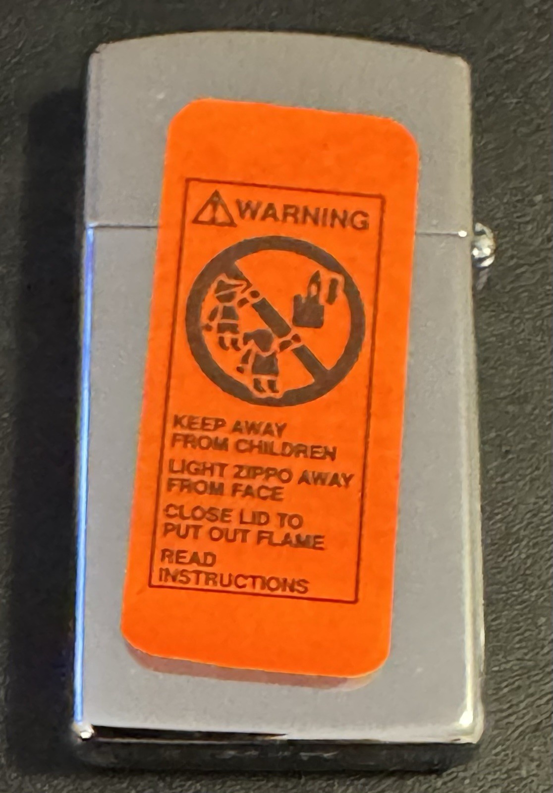 ZIPPO SLIM FLORIDA THE SUNSHINE STATE LIGHTER 1994 D X HIGH POLISH CHROME W/ BOX