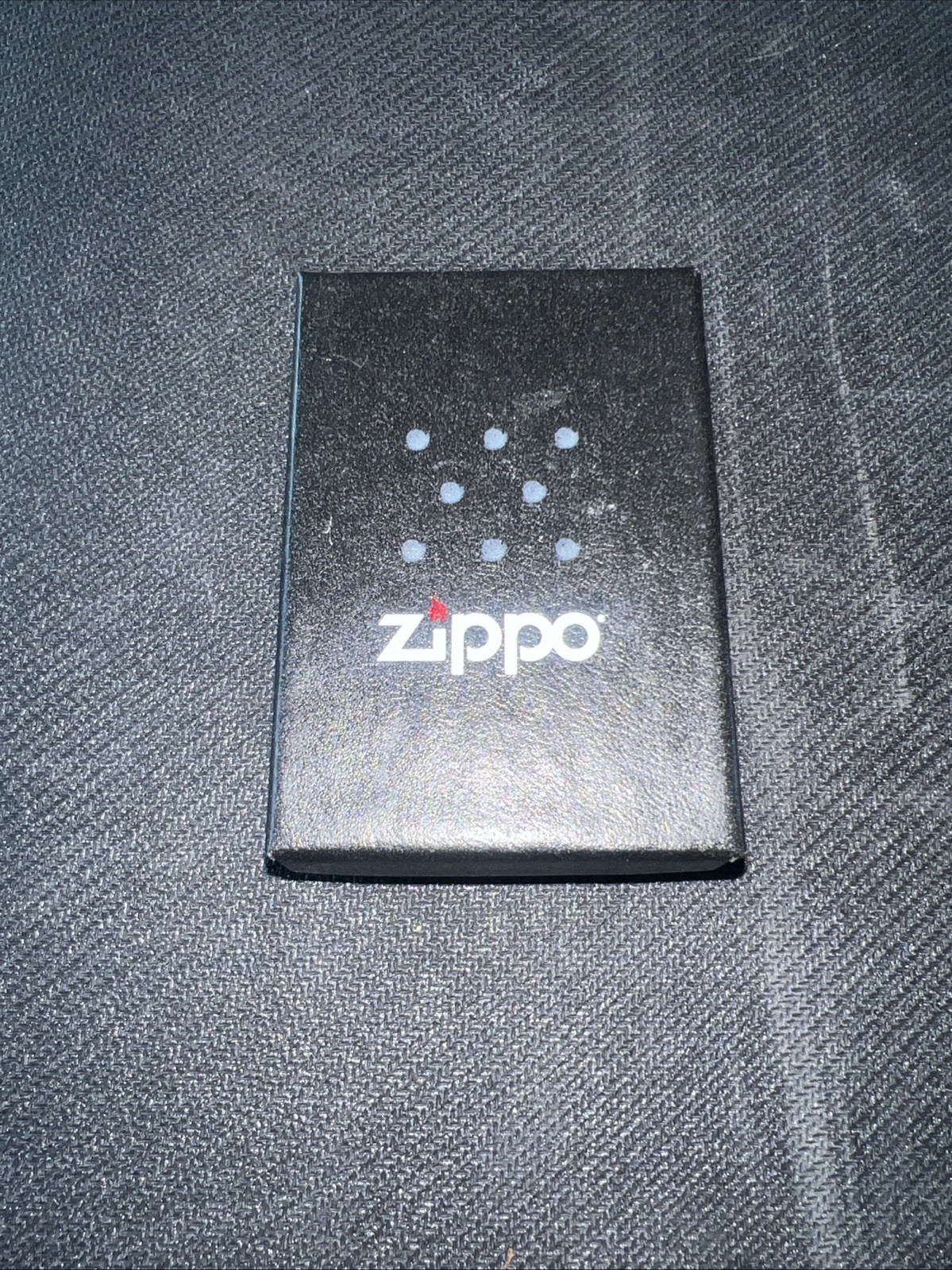 Rare case Xx Zippo Lighter New Condition Never Fired USA Flag Case Xx Logo