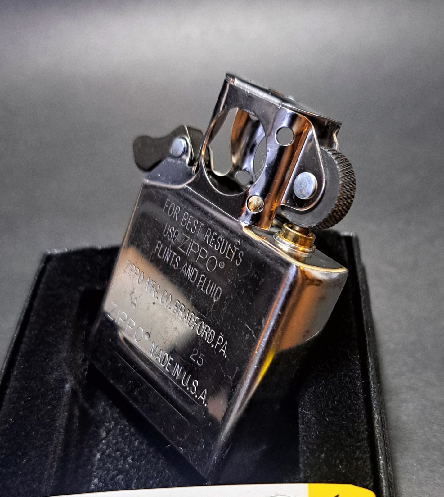 Zippo Lighter Pipe Insert | Chrome | Authentic and New