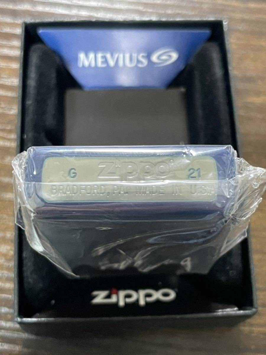 Zippo Mebius Echizen Lacquer Processing Limited Edition MEVIUS BLUE Made in 2021